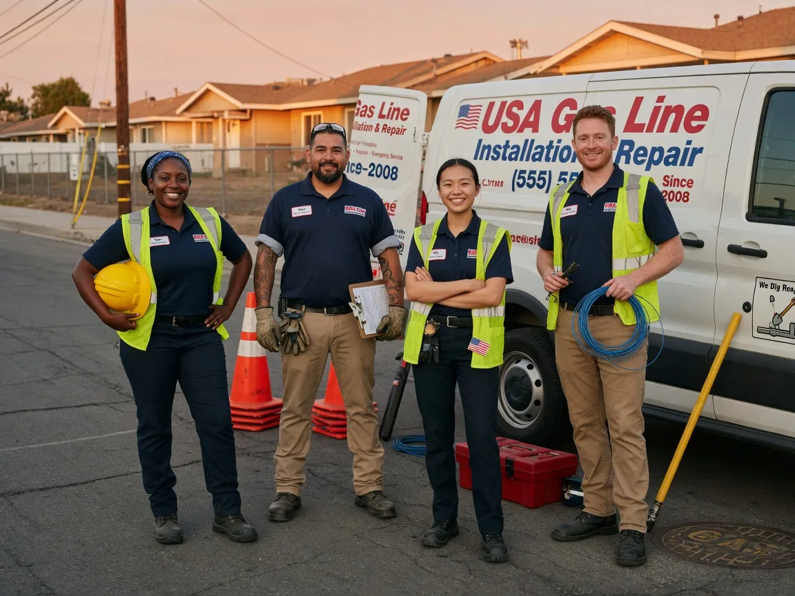 Gas Line Installation company in Oakville, CA